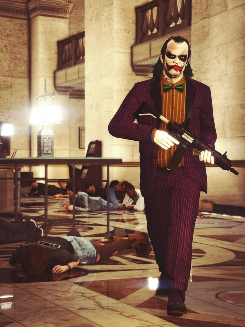 Illustration for article titled GTAV's Trevor Is A Pretty Good Joker